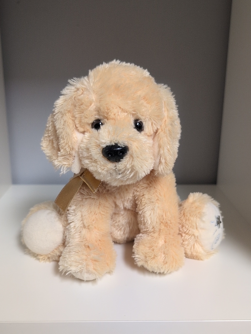 RUSS Shining Stars Yellow Lab Y2K Collectible Plush Vintage